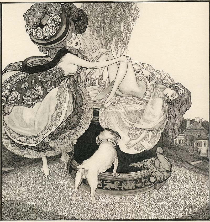 Franz von Bayros-13-Racconti alla toeletta 10